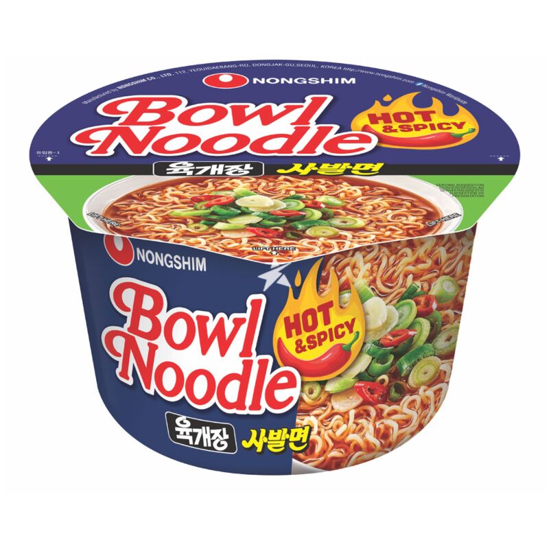 Nongshim Instant Bowl Noodle Hot & Spicy 100 g