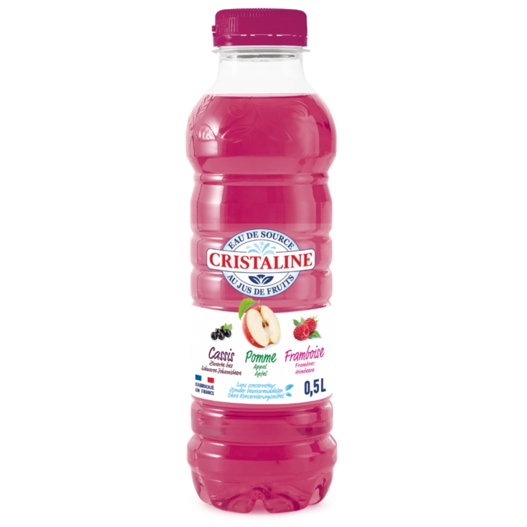 Cristaline Pomme Cassis Framboise 50 cl