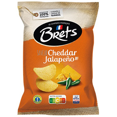 [SS001642] Bret's Chedar Jalapeno 125 g