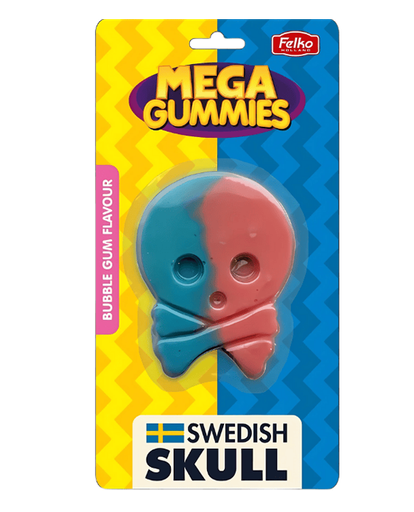 [SS001775] Mega Gummies Swedish Skull 120 g