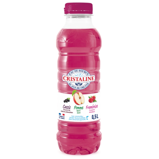 [SS001838] Cristaline Pomme Cassis Framboise 50 cl