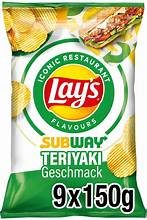 [SS001905] Lay's Subway Teriyaki 150 g