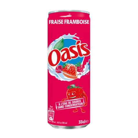 [SS002209] Oasis Strawberry & Raspberry 330 ml